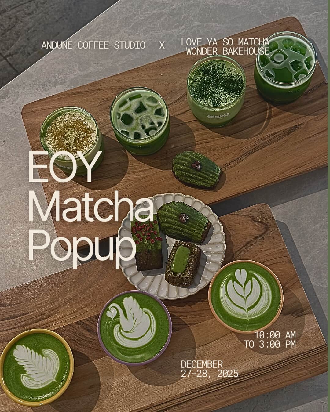 ☕ EOY Andune Ultimate Matcha Experience ft LYSM x WBH